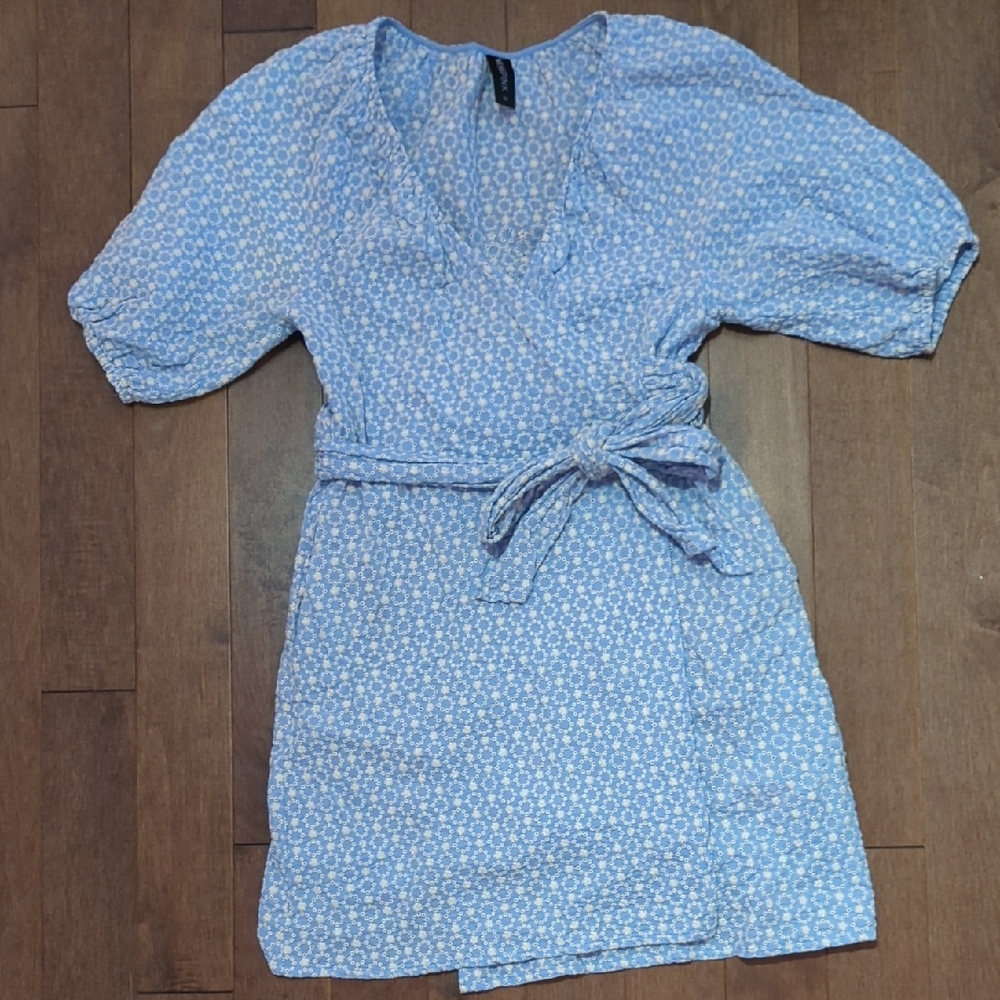 MINKPINK Embroidered Floral Mini Dress